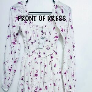 Floral Long Sleeve Dress